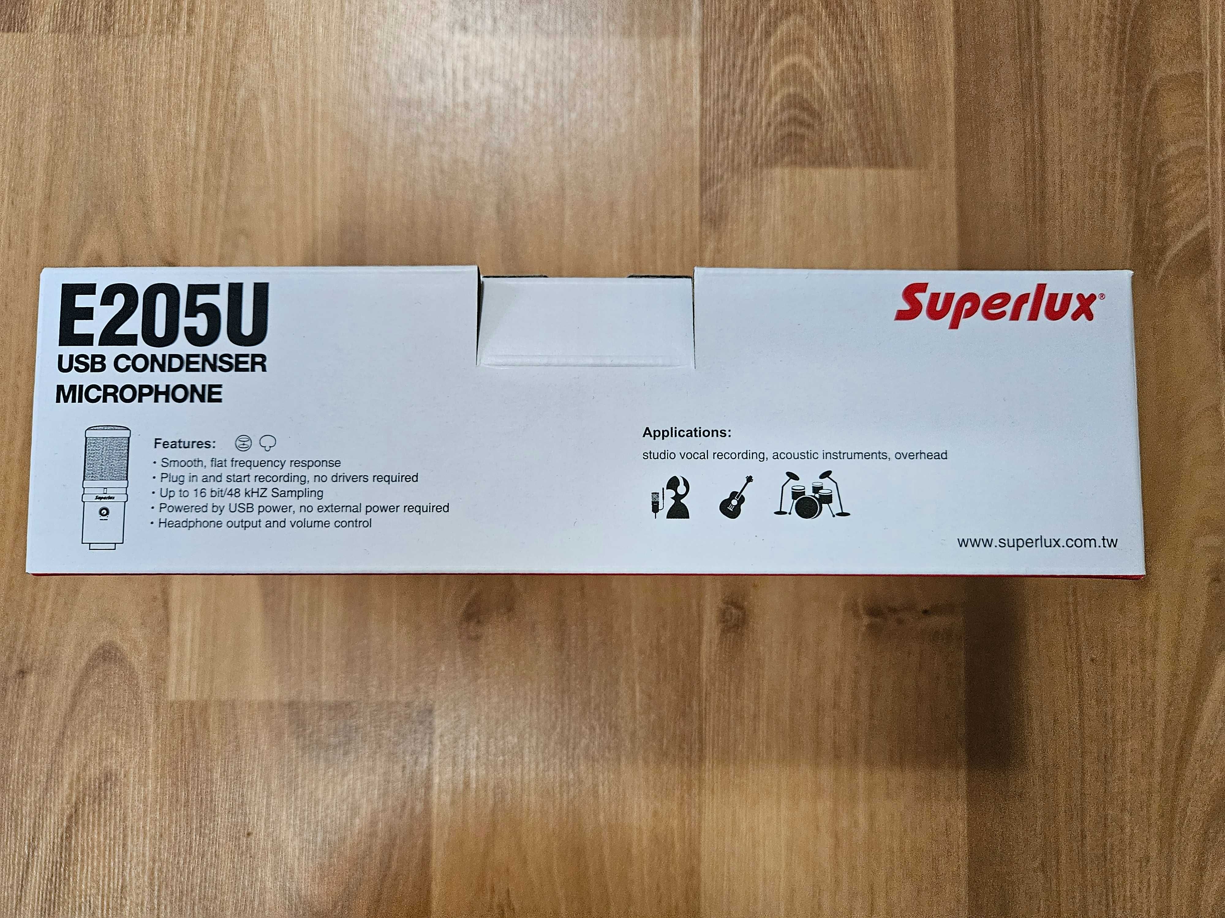 Mikrofon Superlux E205U Nowy