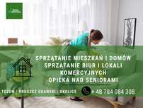 SPRZĄTANIE - mieszkania, biura, pomieszczenia, opieka nad seniorami