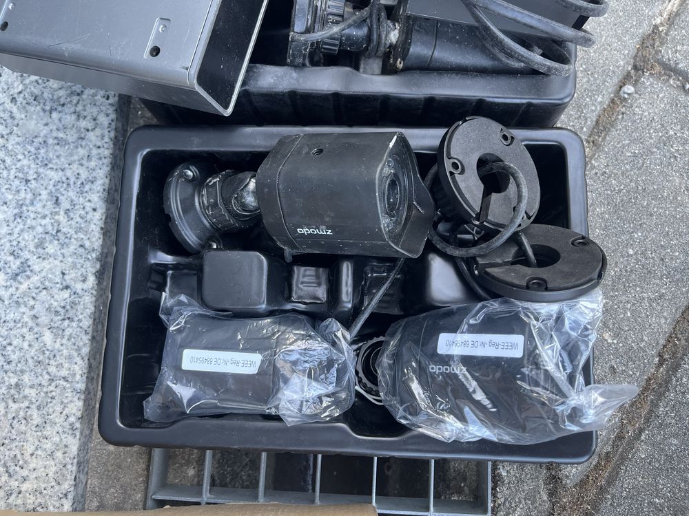 Lote CCTV - Cameras e videogravador