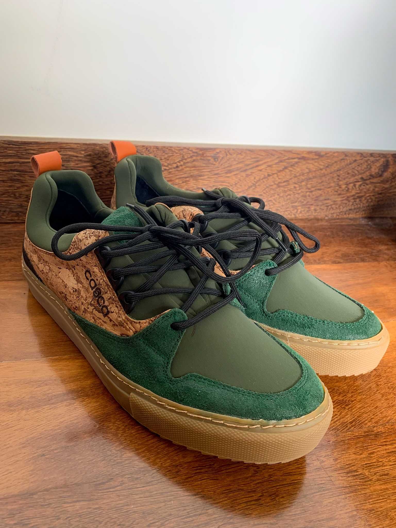 SWEAR - Casko Green & Cork Shoes - 44/45