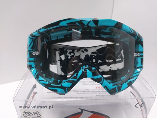 Gogle Leoshi kask atv cross enduro quad jakość zrywk narty Prezent wys