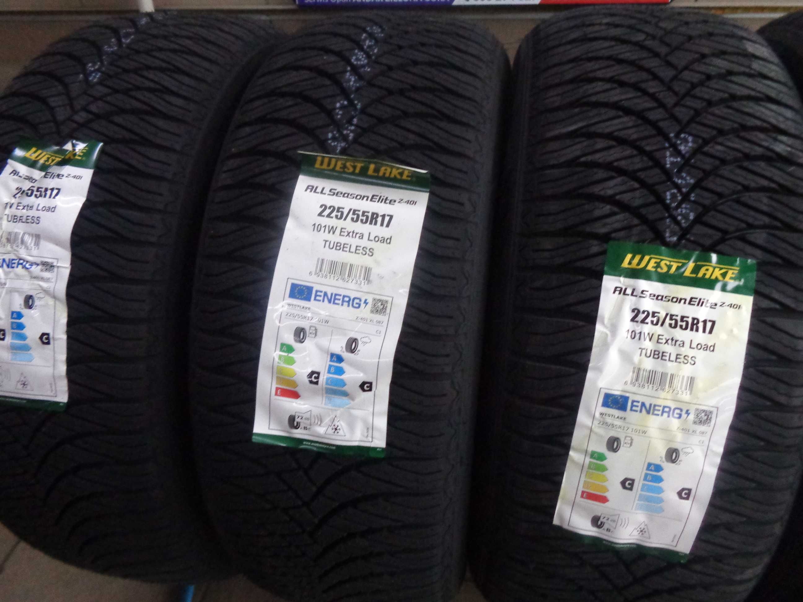Nowe 225/55R17 WEST LAKE Z-401 All Season , XL ,Opony Całoroczne ANDAR
