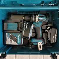 Ударний шуруповерт makita Dhp 484 brushless dc18rc bl1850 makpac