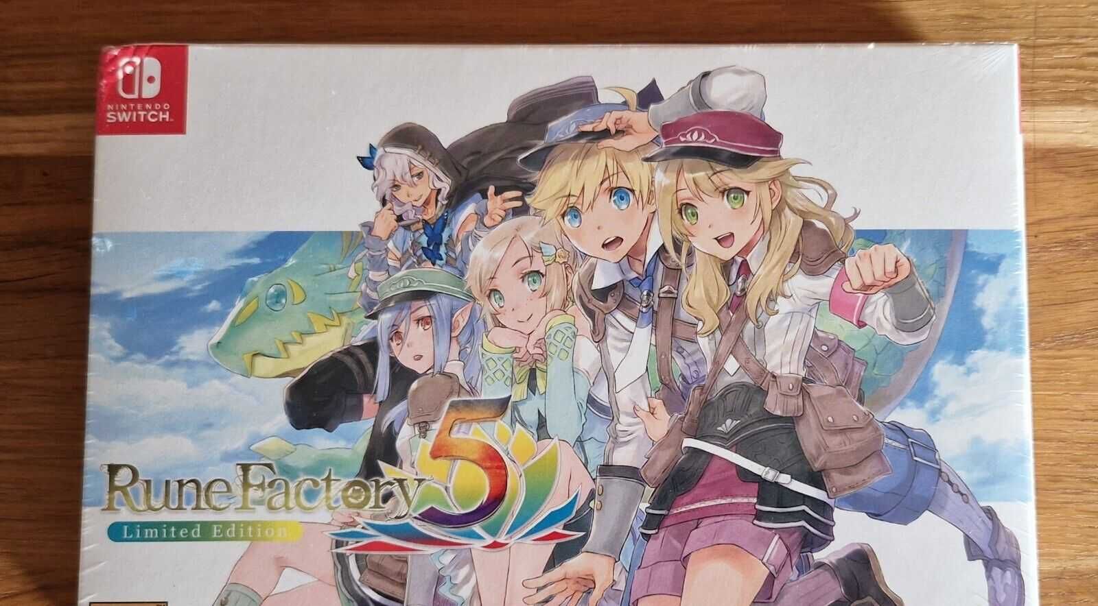 Rune Factory 5 Edycja Kolekcjonerska Switch nowa folia.