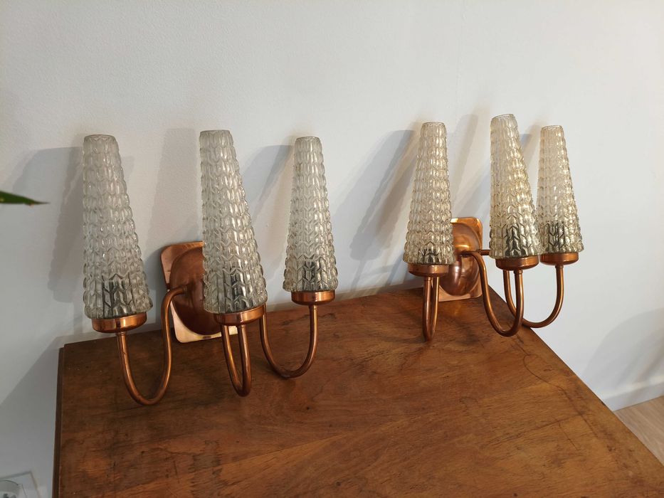 Kinkiet Elmed Zabrze PRL 2 szt