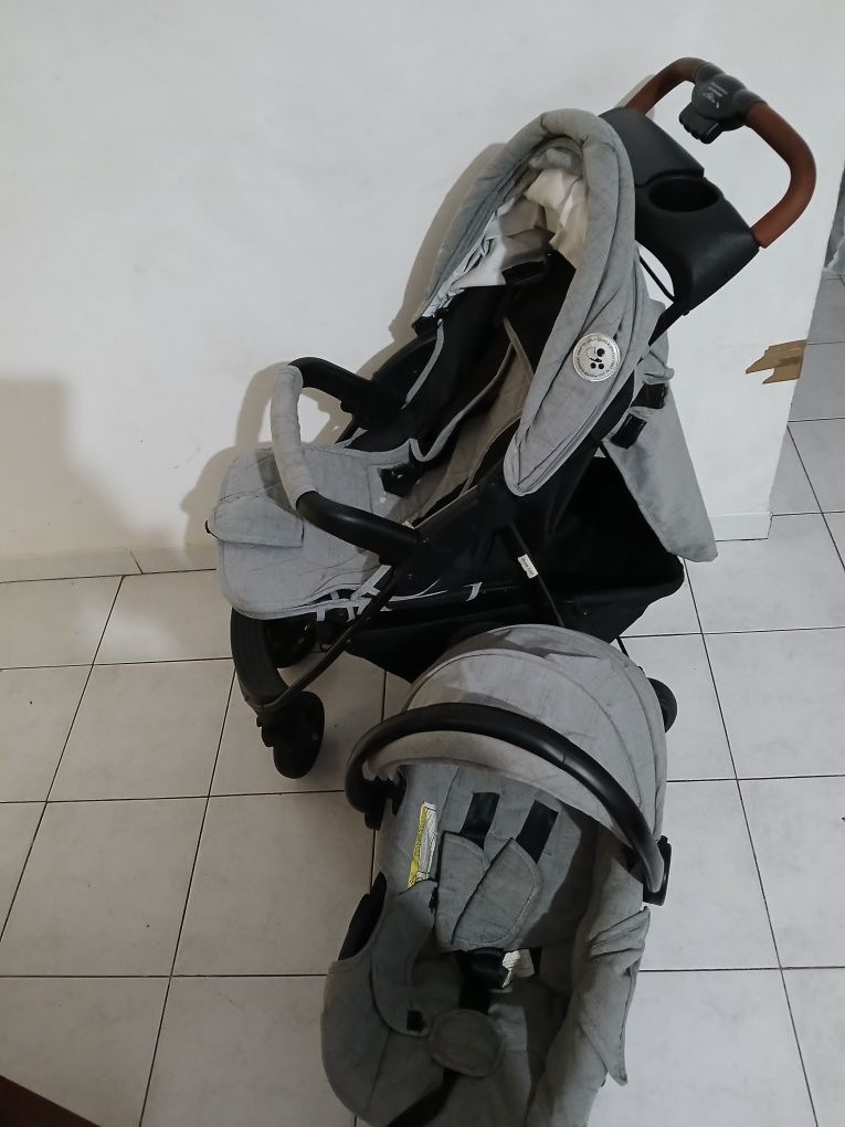 Carrinho de bebé 3 em 1