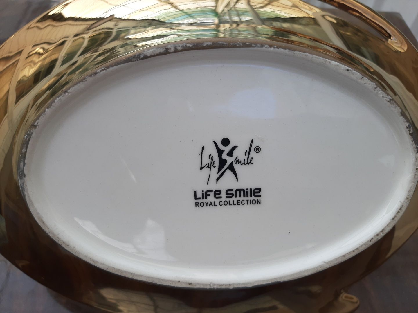 Фарфоровая Прорезная Конветница Life Smile Royal Collection Дубаи Золо