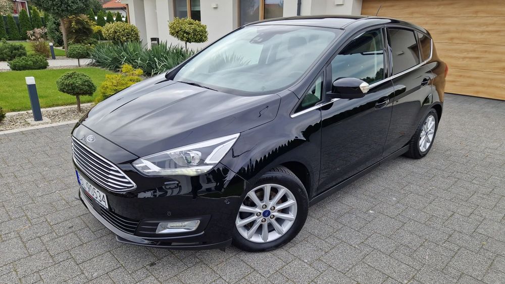 Ford C-MAX 1.0Turbo Titanium Nawigacja Kamera Bi-Xenon Sony Key-Less Go Jak Nowy