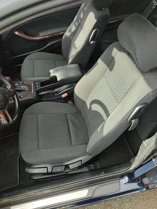 Fotele BMW E46 coupe boczki