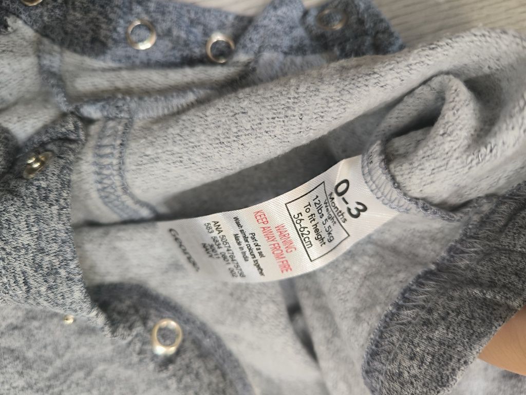 Spodnie spodenki rampers ogrodniczki 56/62