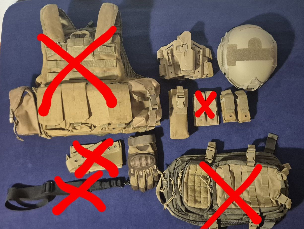 Material airsoft