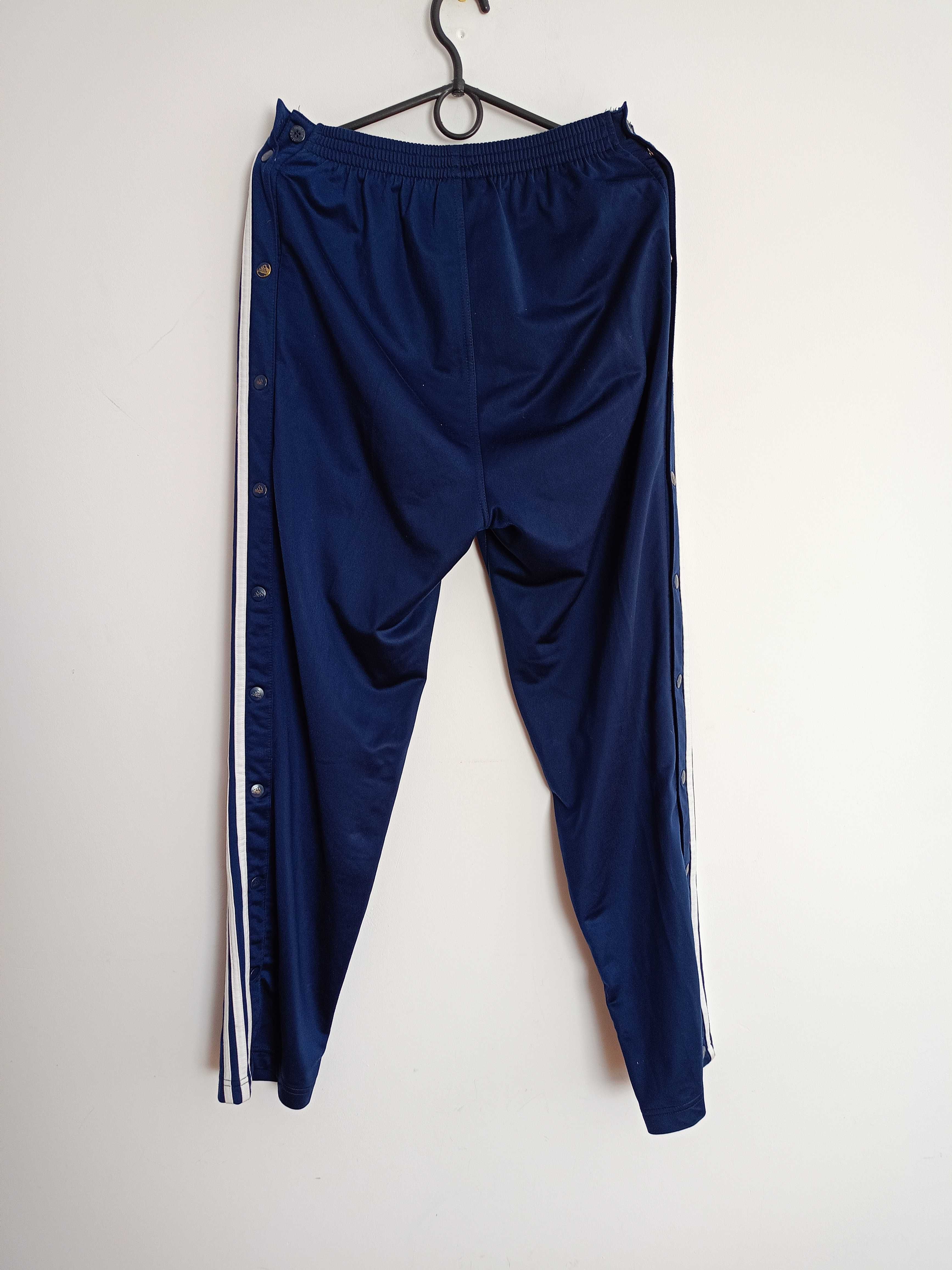 Adidas спортивные штаны на кнопках Винтаж 90-х г.г.,  S-M