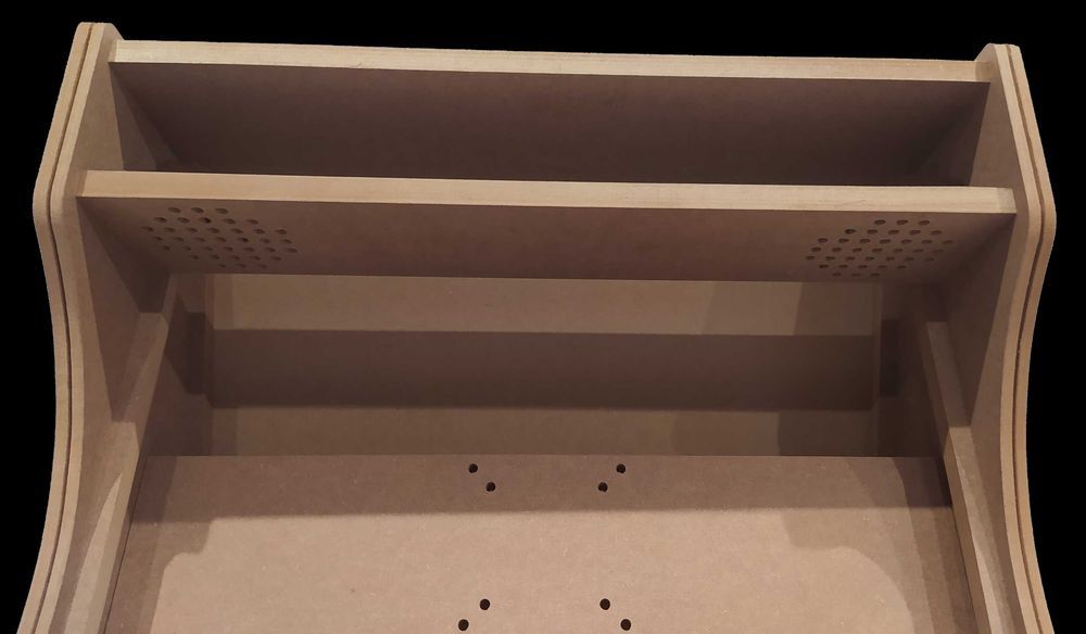 Bartop Arcade do złożenia 22 " MDF 16mm automat retro MAME diy