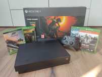 Xbox one X + gry