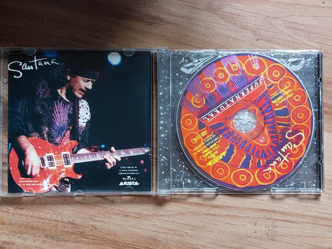 Santana Supernatural cd 1999