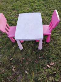 Stolik i krzesełka Ikea mamut do zabawy