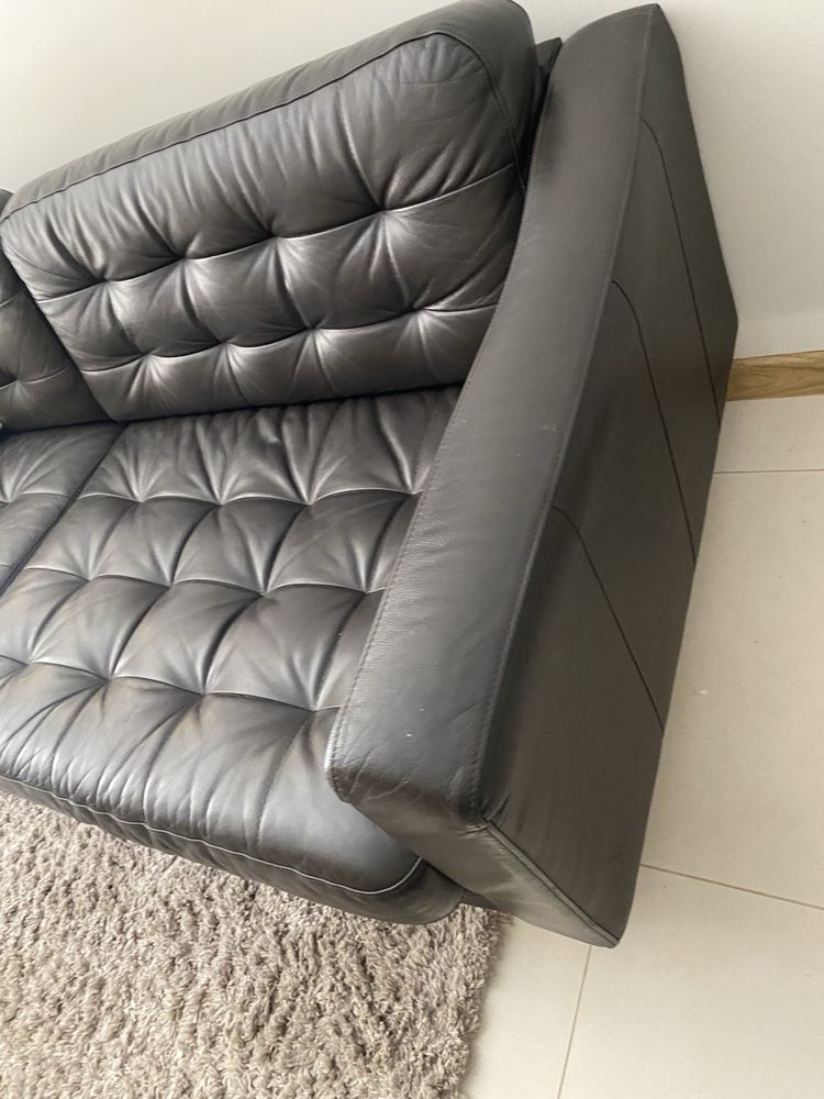 Sofa ikea LANDSKRONA duza brązowa