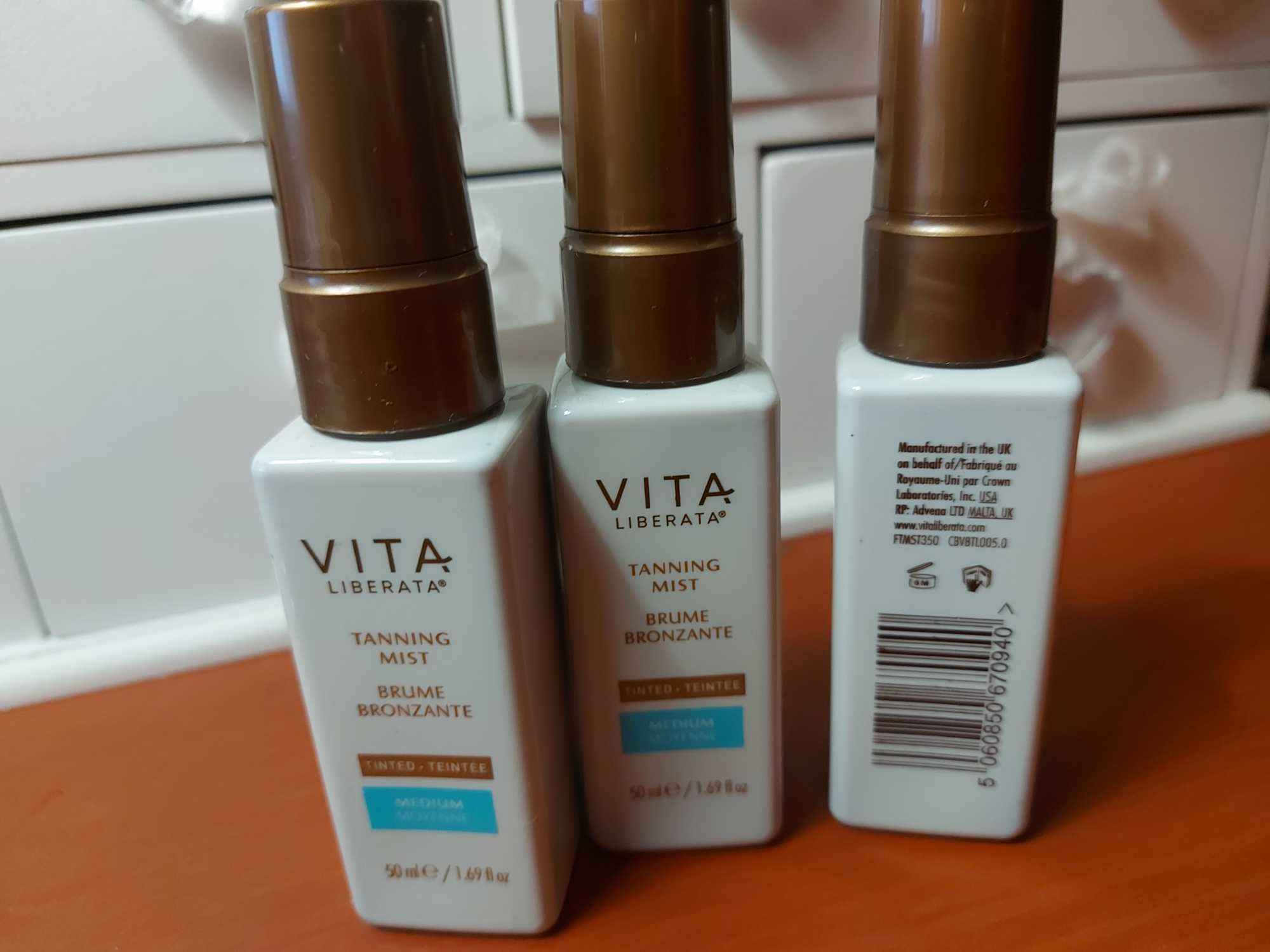 Vita Liberata mgiełka samoopalająca w sprayu 3x 50ml zestaw NOWE