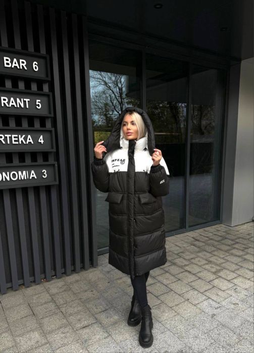 Зимовий жіночій пуховик