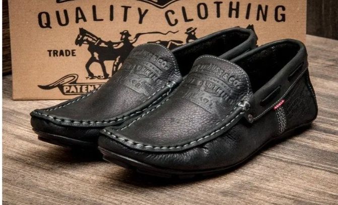 Levi’s мужские мокасины кожа левайс макасины летняя обувь levis левис