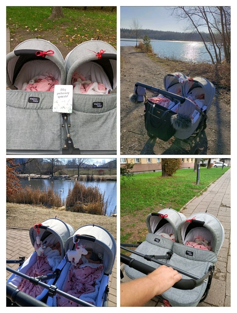 Gondola do wózka Snap Duo / Snap Valco Baby kolor szary