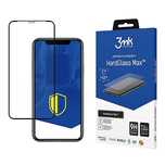 Szkło hartowane 3mk HardGlass Max Black na Apple iPhone X / XS / 11 Pr