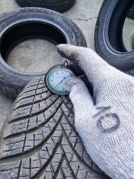 Opony 2 szt. 165/70/14 2022 r. Dębica Navigator 3 DOT 0322 6,5 mm