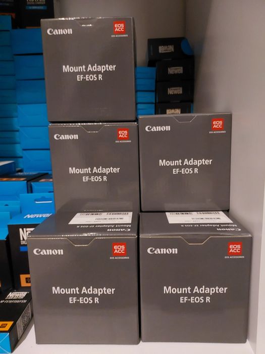 Адаптер Canon EF - EOS R. Нові. Гарантія 24 місяці.