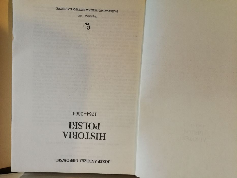 Historia Polski 4 tomy