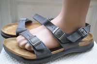 кожаные босоножки сандали сандалии Birkenstock р. 40 26.5 см