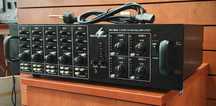 Wzmacniacz radiowęzłowy Monacor PA-12040 4-ro strefowy FV