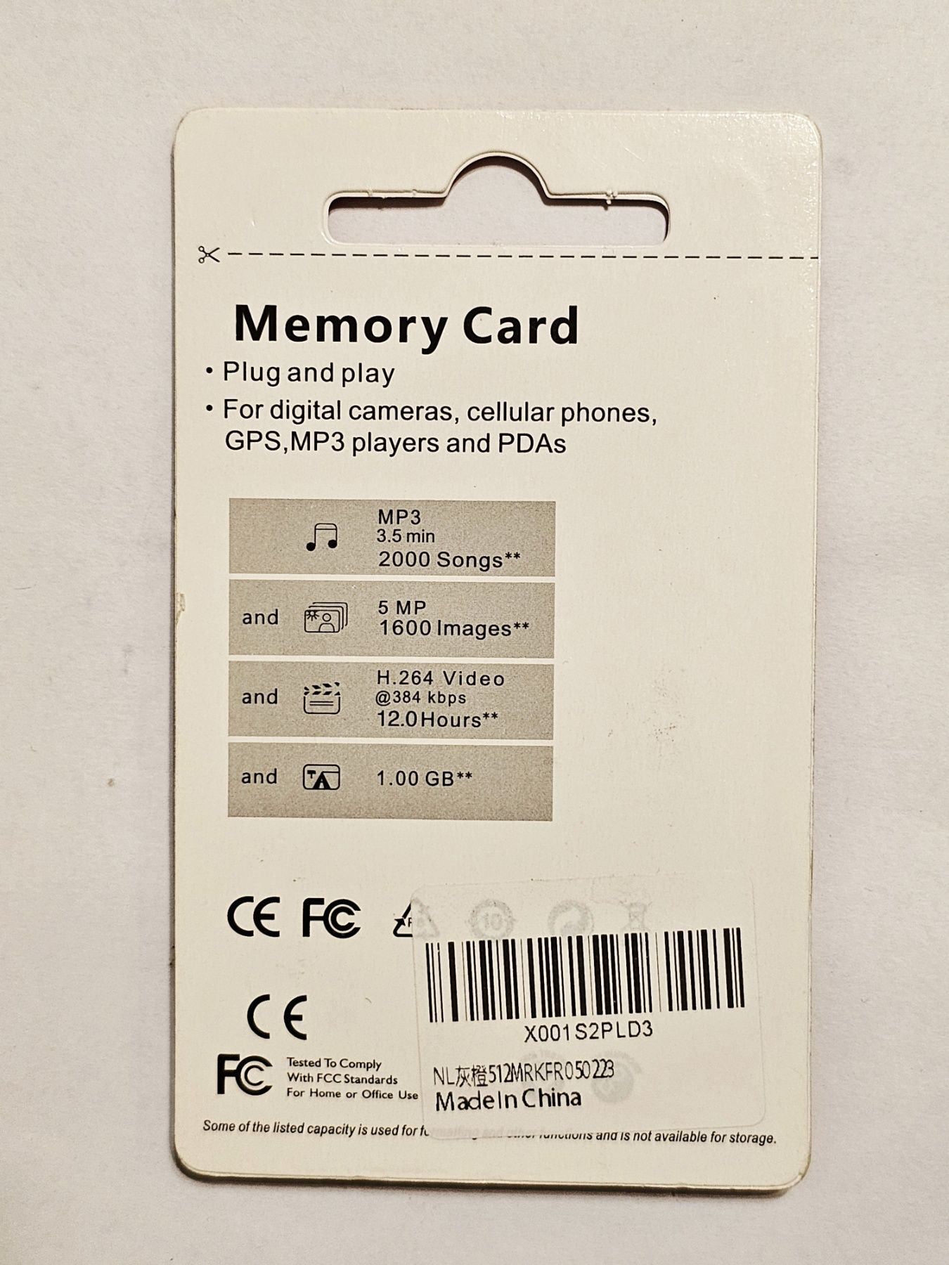 Карта пам'яті 512 гГб microSD