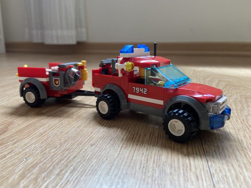 Lego pick up dos bombeiros
