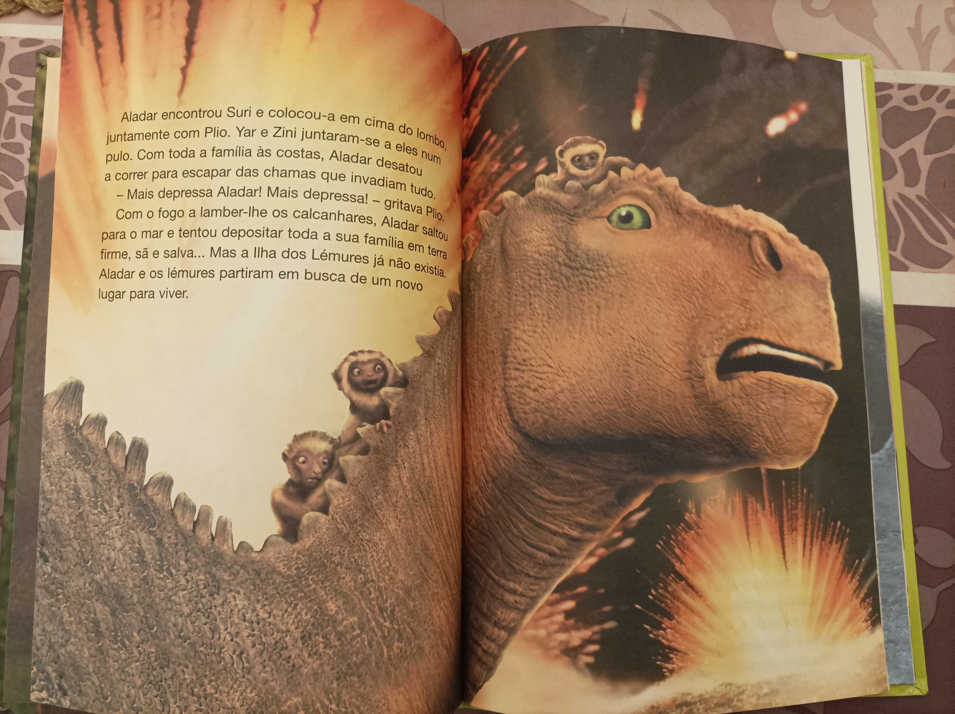 Livro " Dinossauro " Disney - Clube do Livro