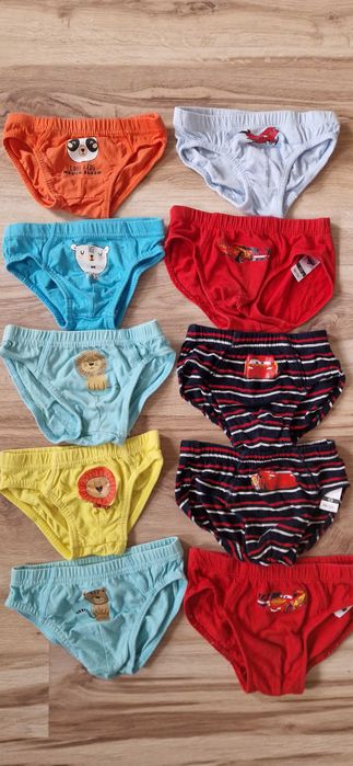 Majtki rozmiar 98-104 (10 sztuk)