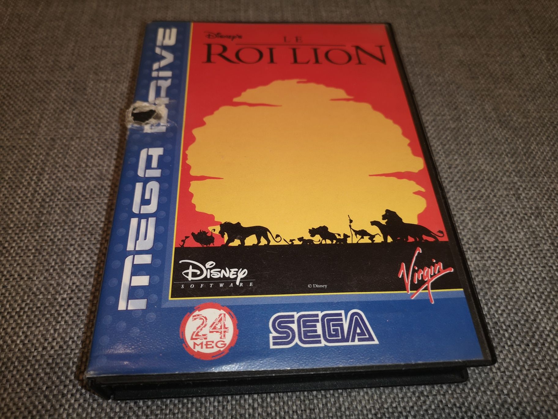 Lion King SEGA MEGA DRIVE gra ANG (oryginał testowany) komplet