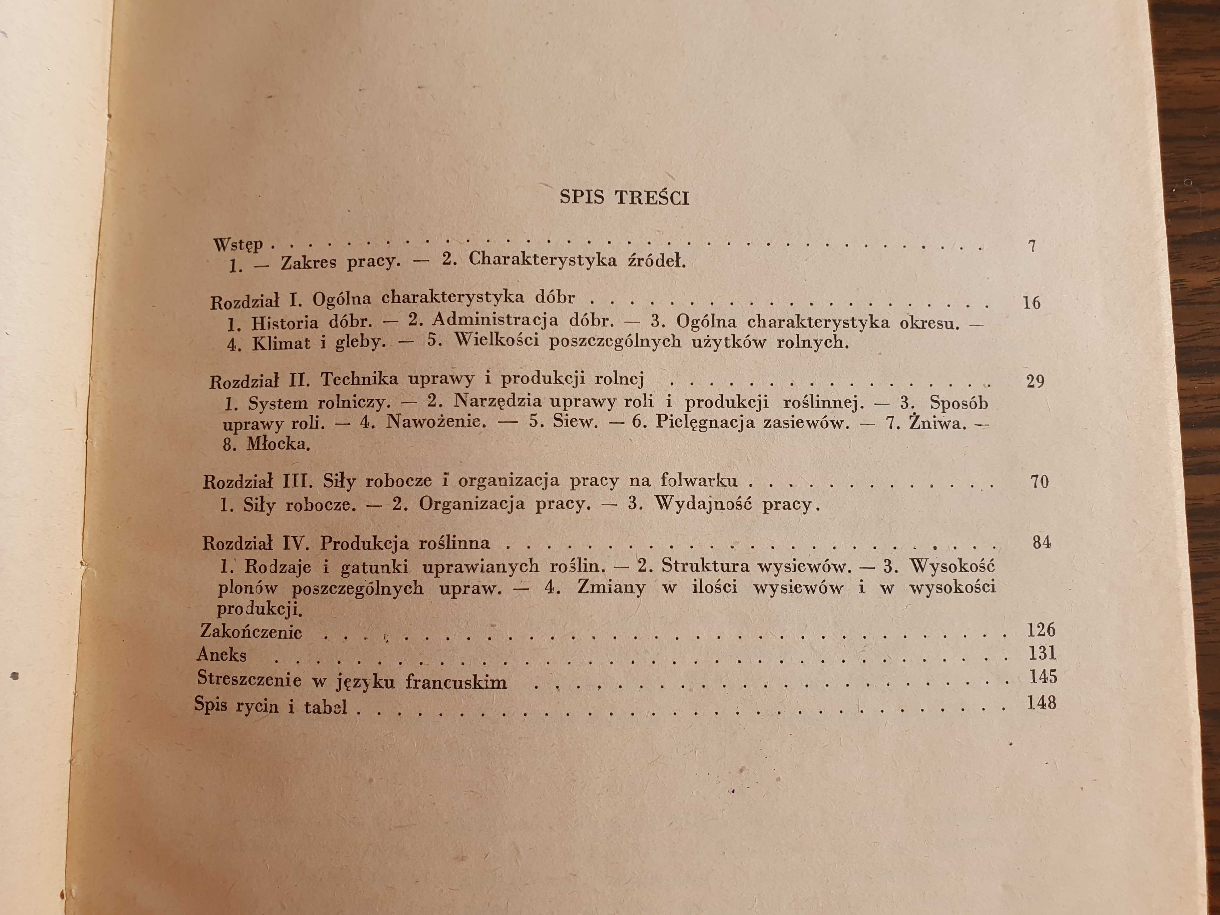 Gospodarka rolna wielkiej własności w Polsce XVIII 1964