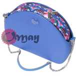 Niebieski organizer do OBAG MOON LIGHT mozaika chaber 2 kieszenie OMAY