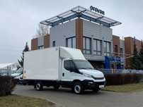 Iveco DAILY 35S16 HI-MATIC KONTENER 8 EUROPALET WINDA ZEPRO  niski przebieg / webasto / kamera cofania / boczne drzwi