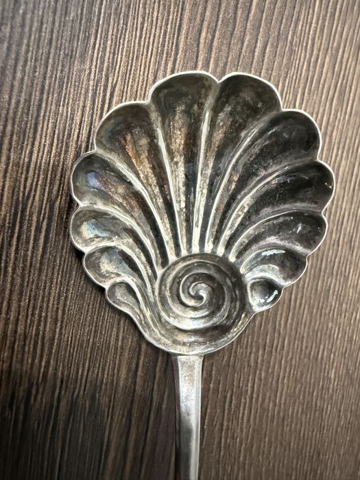 Lyzka do cukru srebro 12 łut