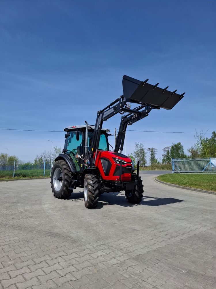 Nowy Ciągnik Rolniczy FOTRAK 754C 2025r 75KM Klimatyzacja Ładowacz Tur