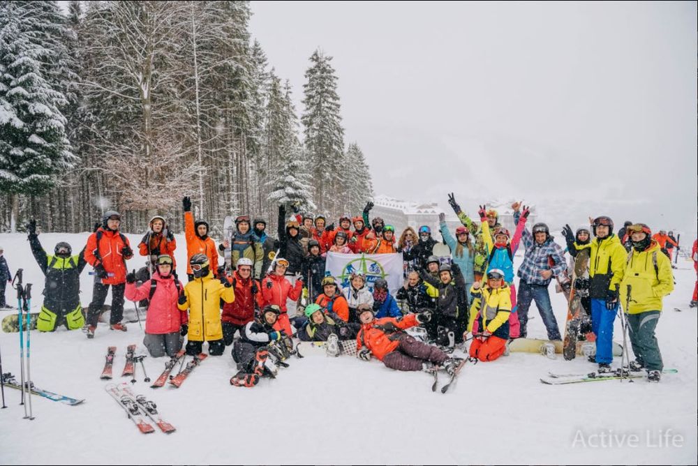 Відкриття гірськолижного сезону з 12.12 - 14.12 Буковель ActiveLife