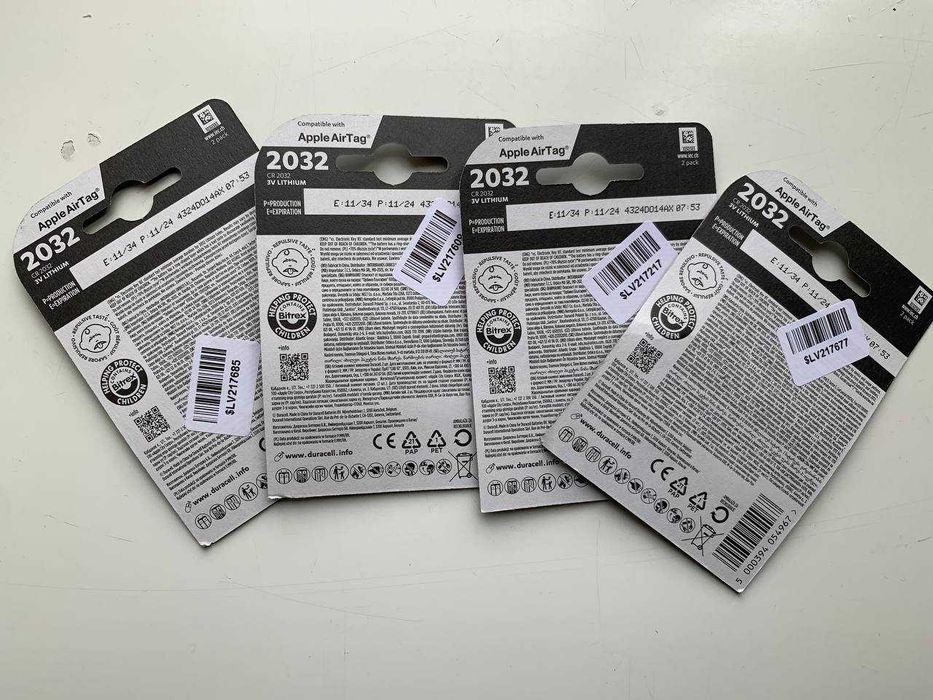 Літієва батарейка типу «таблетка» Duracell 2032