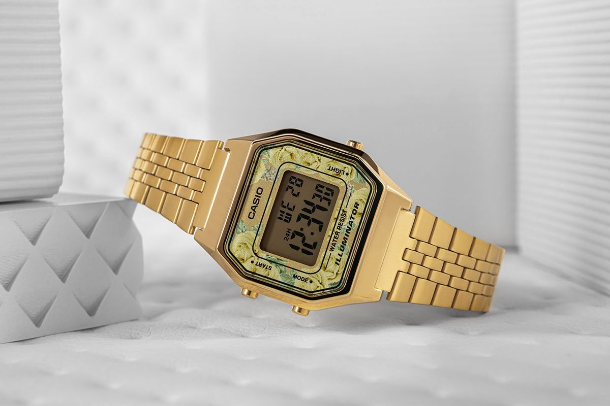 zegarek damski casio la680wga-9cdf + box
