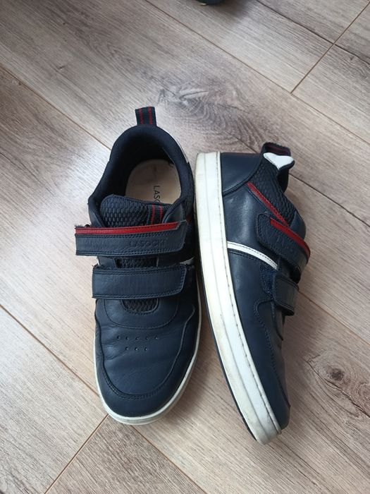 Półbuty skórzane chlopięce na rzepy Lasocki r. 36/37