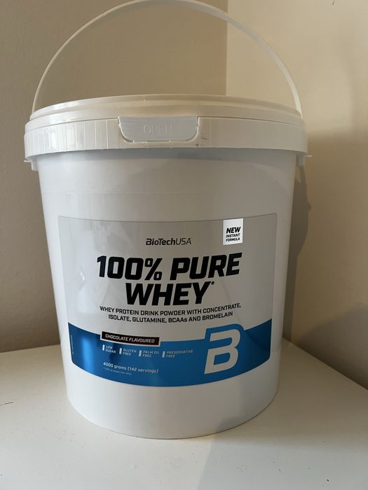 Whey Protein Biotech USA 100% Pure – 4kg - Chocolate– Novo