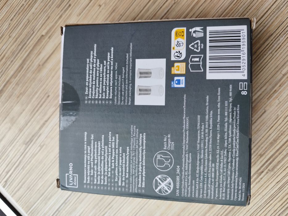 2 Мельницы (млин) для соли,перца, специй.