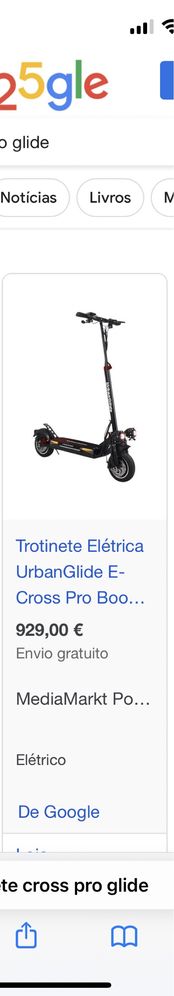 Trotinete Urban Glide Cross Pro