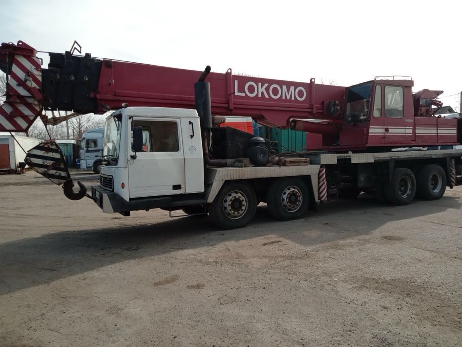 Аренда автокрана 50т стрела 45м