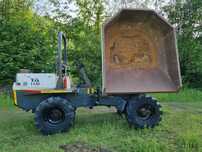 Wozidło 6ton TEREX JAK NOWE z Norwegii 4X4 OBRÓT Kiper PERKINS TURBO